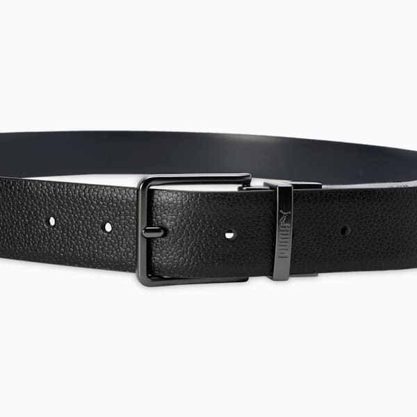 DUBLIN Reversible Leather Belt, PUMA Black-PUMA Navy, extralarge-IND