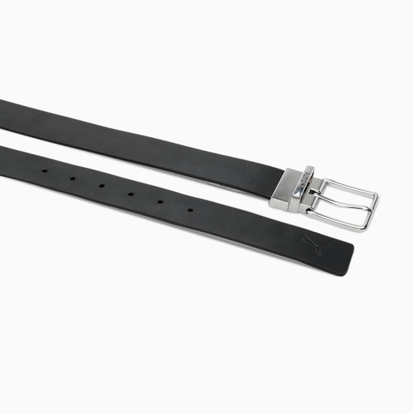 TOKYO Reversible Leather Belt, PUMA Black-Chocolate, extralarge-IND