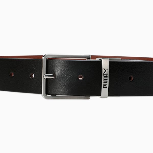 HANOI Reversible Leather Belt, PUMA Black-Tan, extralarge-IND