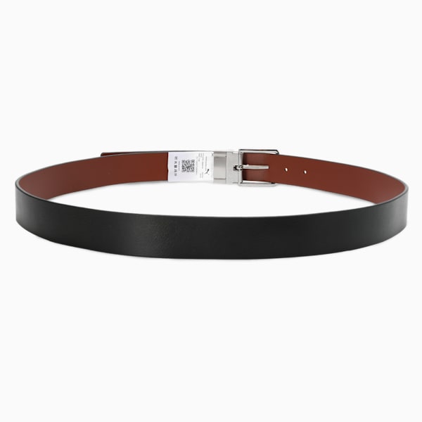 HANOI Reversible Leather Belt, PUMA Black-Tan, extralarge-IND