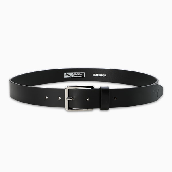 SUVA Leather Belt, PUMA Black, extralarge-IND