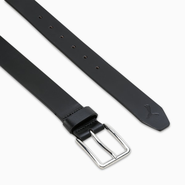 SUVA Leather Belt, PUMA Black, extralarge-IND