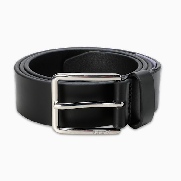 SUVA Leather Belt, PUMA Black, extralarge-IND