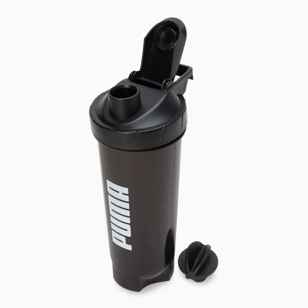 Fit Mix Shaker Training Water Bottle 600ml, PUMA Black, extralarge-IND