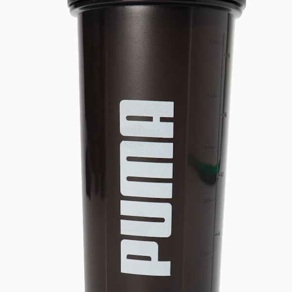 Fit Mix Shaker Training Water Bottle 600ml, PUMA Black, extralarge-IND