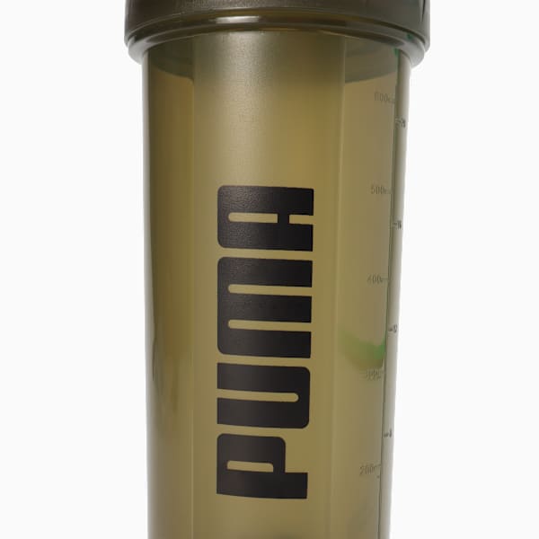Fit Mix Shaker Training Water Bottle 600ml, PUMA Olive, extralarge-IND