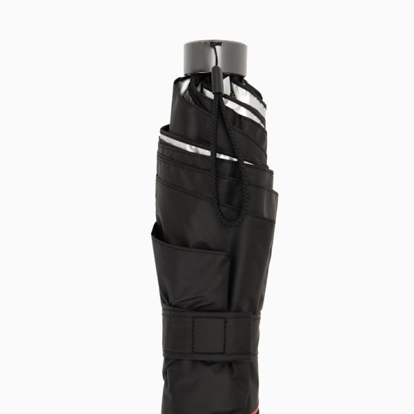 ユニセックス 防風 フォールディング アンブレラ, PUMA Black-For All Time Red, extralarge-JPN