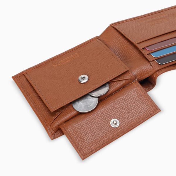 PUMA Slimsafe Unisex Bi-Fold Wallet, Desert Clay, extralarge-IND