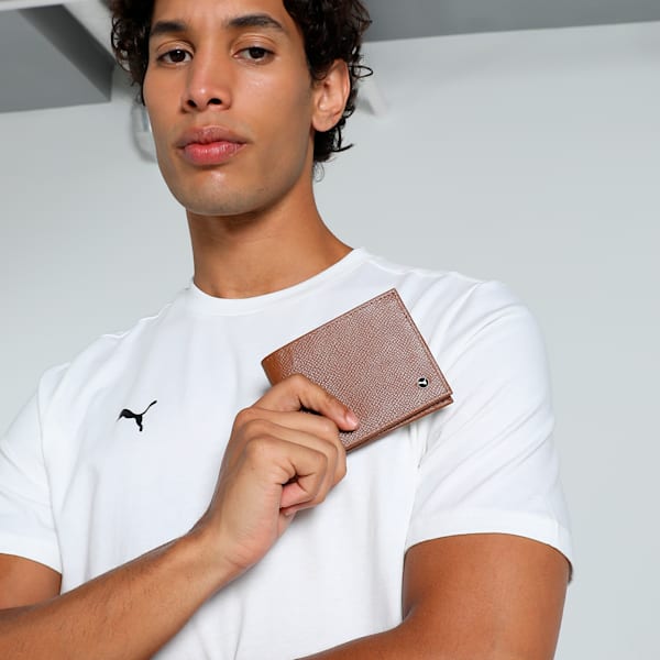 PUMA Slimsafe Unisex Bi-Fold Wallet, Desert Clay, extralarge-IND