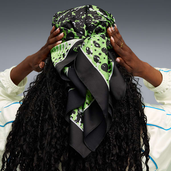 PUMA X FENTY Scarf, Elektro Green-PUMA Black, extralarge-IND