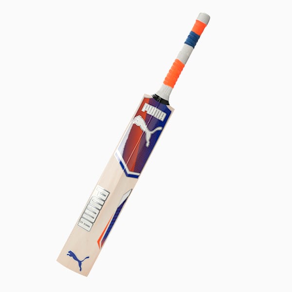 Deviate Play Men's English Willow Cricket Bat, Royal Blue, extralarge-IND