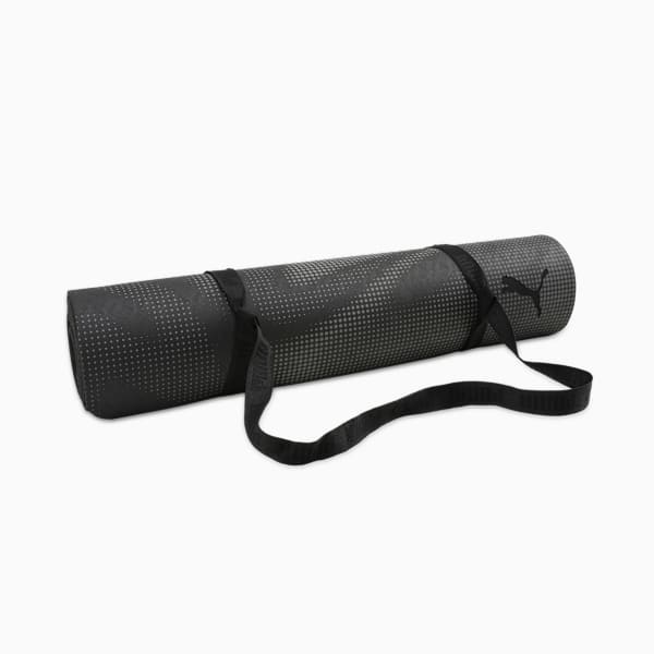 Everyday Printed Yoga Mat, PUMA Black-Rock Ridge, extralarge-IND