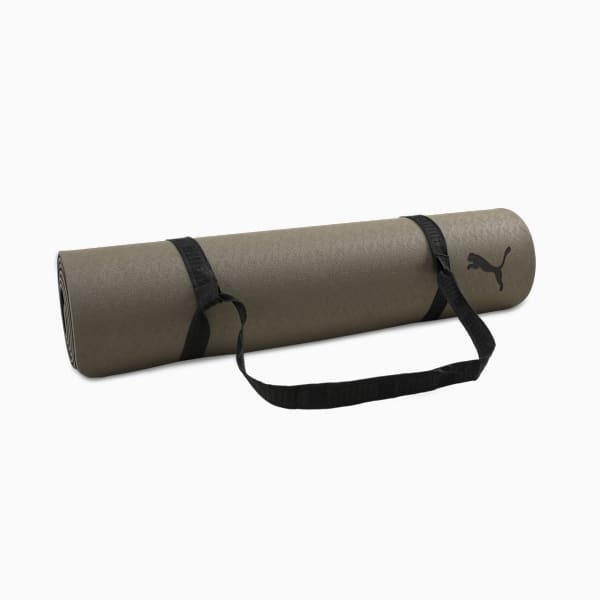 Reversible Yoga Mat V1, PUMA Olive-PUMA Black, extralarge-IND