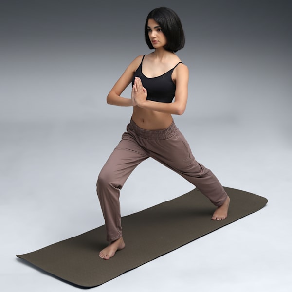 Reversible Yoga Mat V1, PUMA Olive-PUMA Black, extralarge-IND
