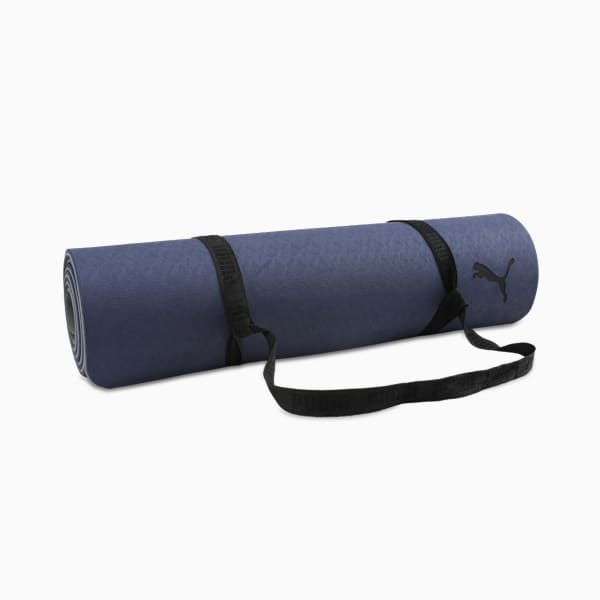 Reversible Yoga Mat V1, PUMA Navy-Cool Mid Gray, extralarge-IND