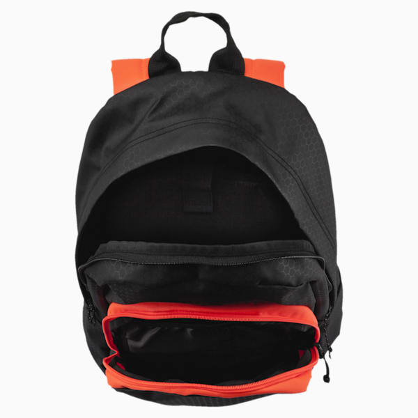 Foundation Backpack, Puma Black-Red Blast, extralarge-IND