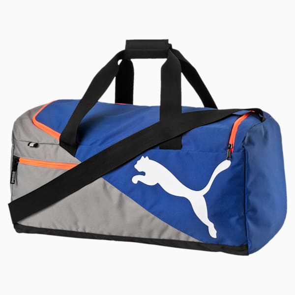 Foundation Medium Sports Bag, Mazarine Blue-Red Blast, extralarge-IND