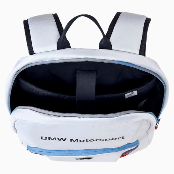 BMW Backpack, white-BMW stripes, extralarge