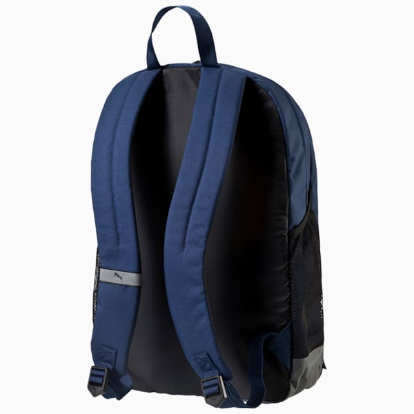 PUMA Buzz Reflective Unisex Durabase Backpack, new navy, extralarge-IND