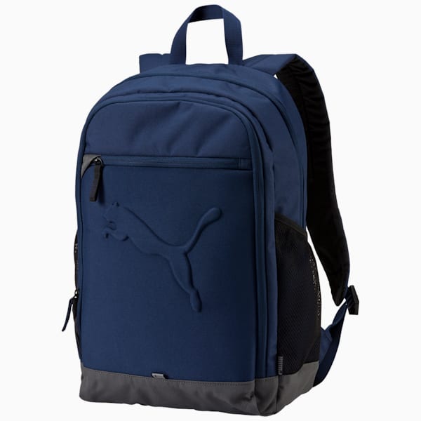 PUMA Buzz Reflective Unisex Durabase Backpack, new navy, extralarge-IND