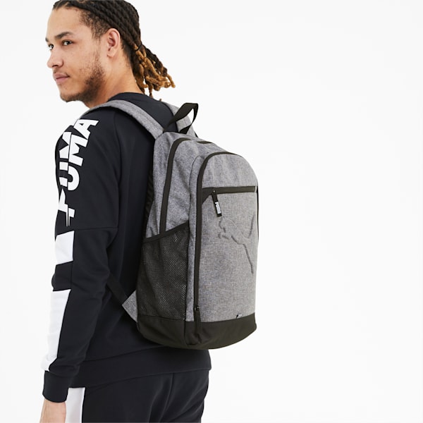 Buzz Backpack, Medium Gray Heather, extralarge-GBR