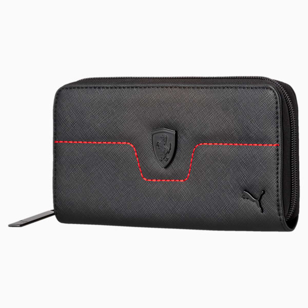 Ferrari Women's Wallet, Puma Black, extralarge-IND