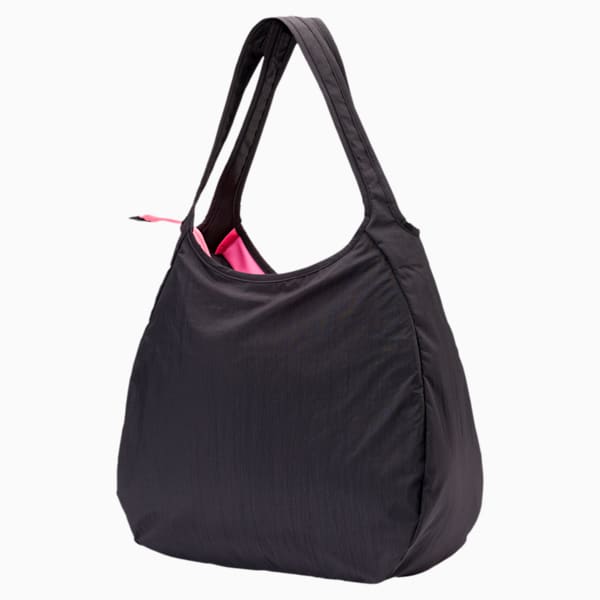 Training Women's Studio Hobo Bag, Puma Black-White-graphic, extralarge-IND