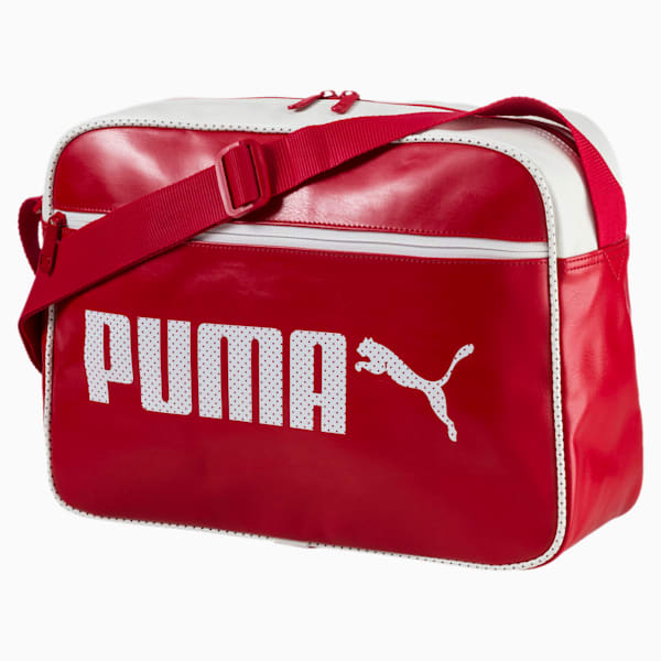 Campus Reporter Bag, Barbados Cherry-Puma White, extralarge-IND