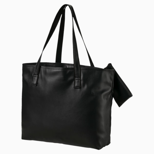 Prime Street Tote Bag, Puma Black-Puma White, extralarge