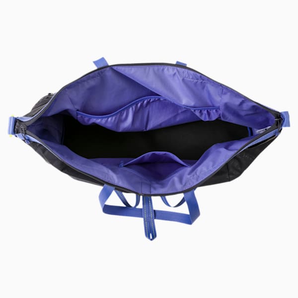 Active Training Women's Workout Bag, Periscope-Blue-nrgy yellow, extralarge-IND