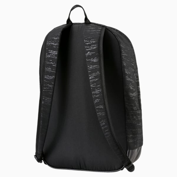 Women's Prime Lux Backpack, Puma Black-graphic, extralarge-IND