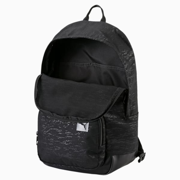 Women's Prime Lux Backpack, Puma Black-graphic