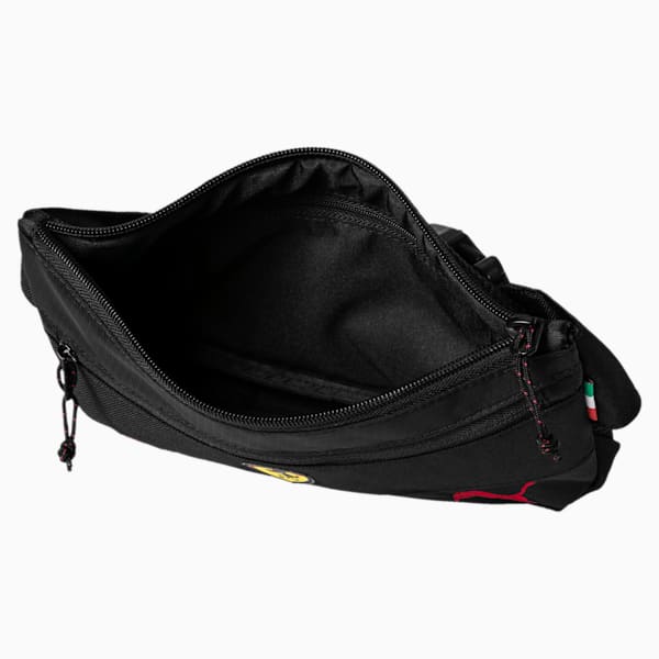 Ferrari Waist Bag, Puma Black, extralarge