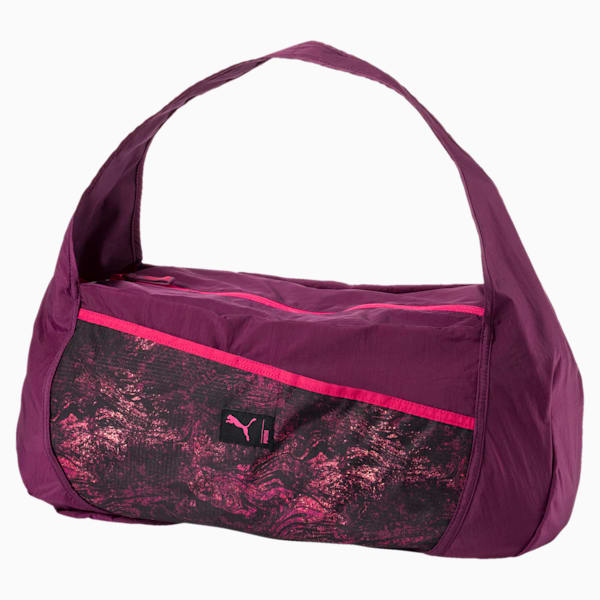 Women's Studio Barrel Bag, Purple-Love Potion-graphic, extralarge-IND