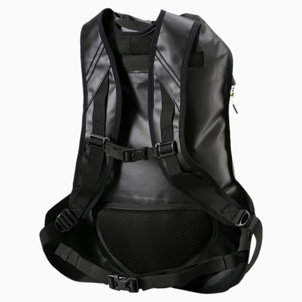 Running Waterproof Backpack, Puma Black-QUIET SHADE-nrgy yellow, extralarge