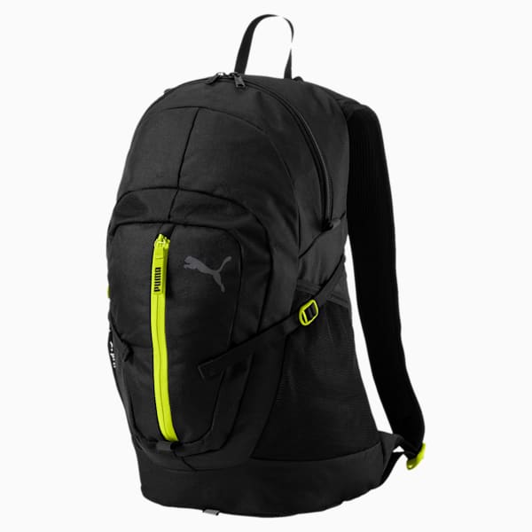 Apex Pacer Backpack, Puma Black-Nrgy Yellow, extralarge
