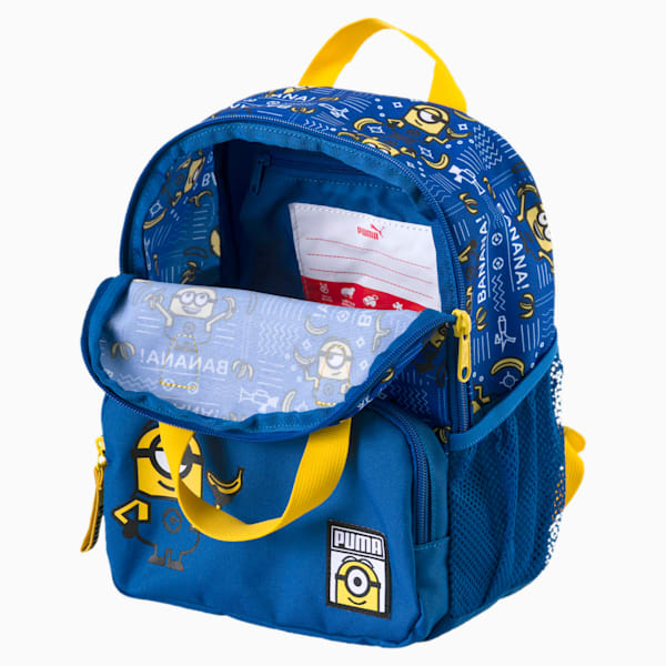 Kids Minions Small Backpack, Lapis Blue-AOP, extralarge