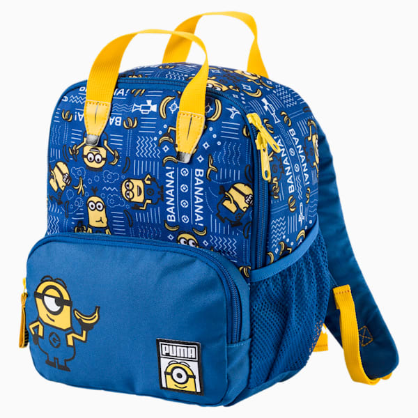 Kids Minions Small Backpack, Lapis Blue-AOP, extralarge