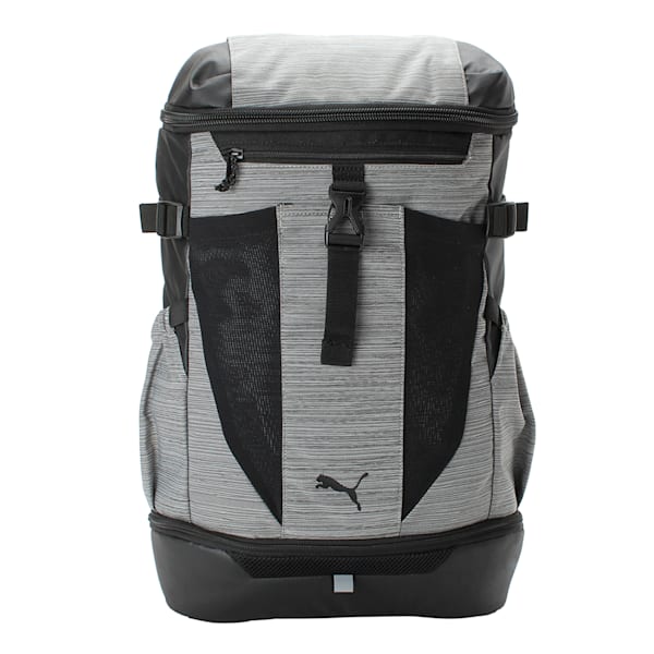 Energy Backpack, Medium Gray Heather-Puma Black, extralarge-IND