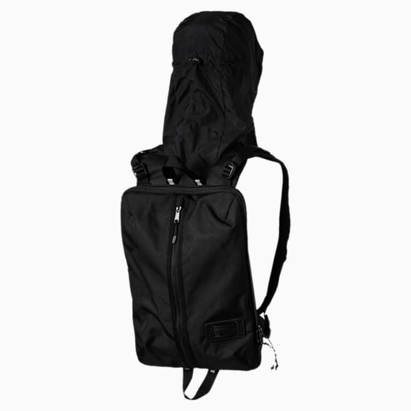Pace Hooded Backpack, Puma Black, extralarge