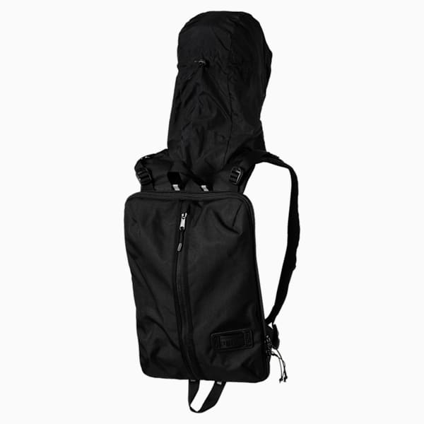 Pace Hooded Backpack, Puma Black, extralarge