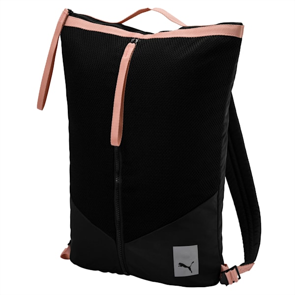 Prime Zip Backpack, Puma Black, extralarge