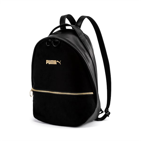 Archive Suede Women's Backpack, Puma Black, extralarge
