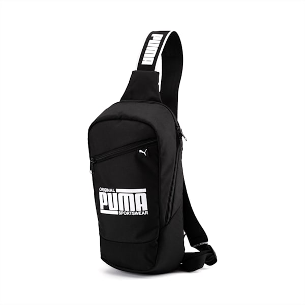 PUMA Sole Cross Body Bag, Puma Black, extralarge