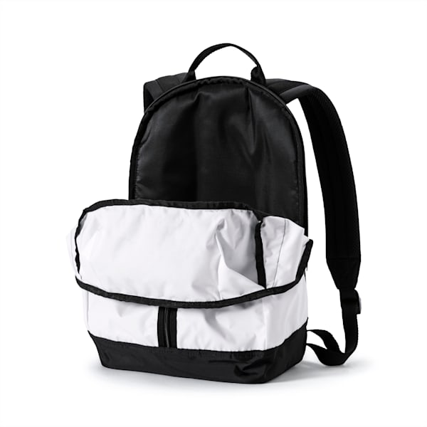 Ambition Gold Women's Backpack, Puma White-Puma Black, extralarge