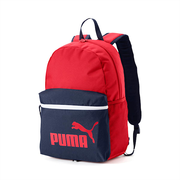 PUMA Phase Unisex Backpack, Ribbon Red-Peacoat, extralarge-IND