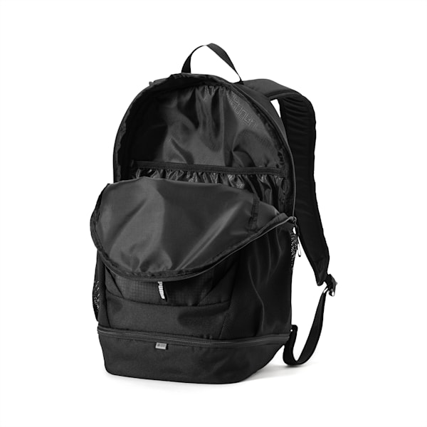 Puma unisex black vibe ind backpack online