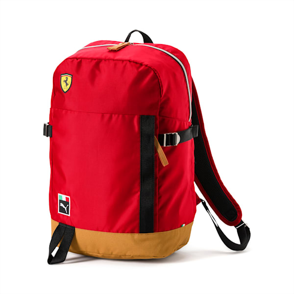 Scuderia Ferrari Fan Backpack, Rosso Corsa-Puma Black, extralarge