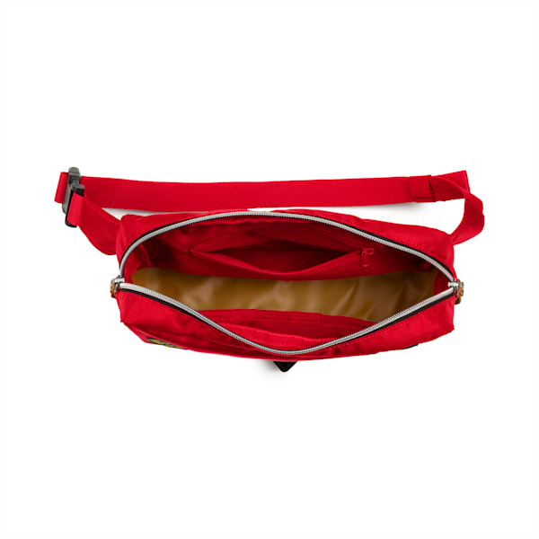 Scuderia Ferrari Fanwear Waist Bag, Rosso Corsa-Puma Black, extralarge