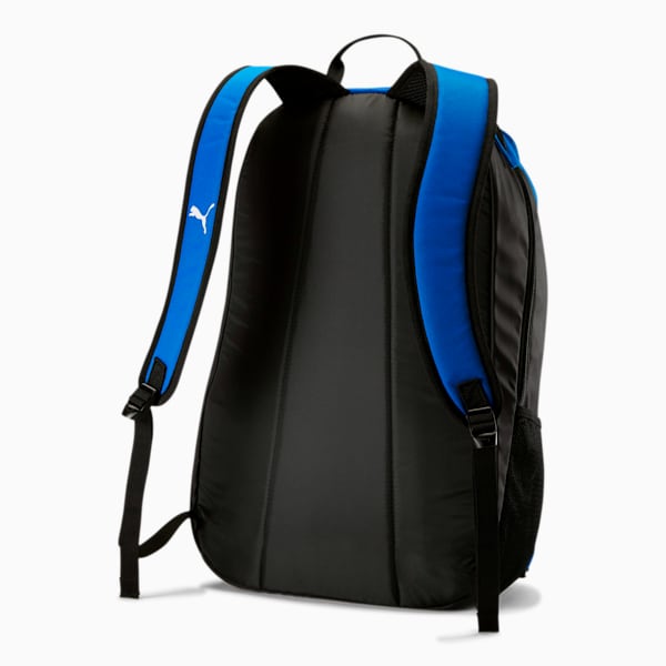 Soccer Backpack, Electric Blue Lemonade-Black, extralarge